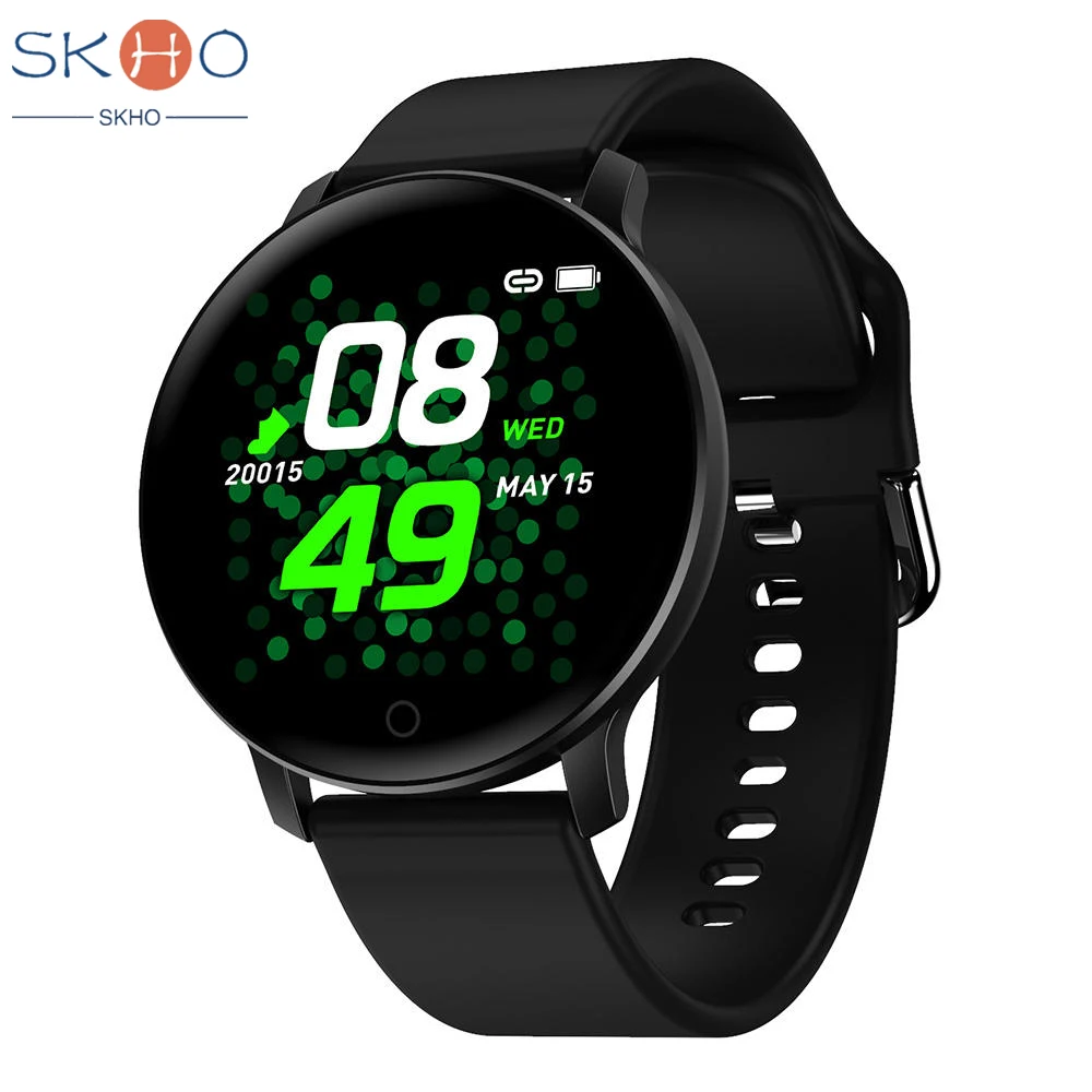 SKHO SKW303 Смарт-часы для мужчин и женщин монитор сердечного ритма артериального