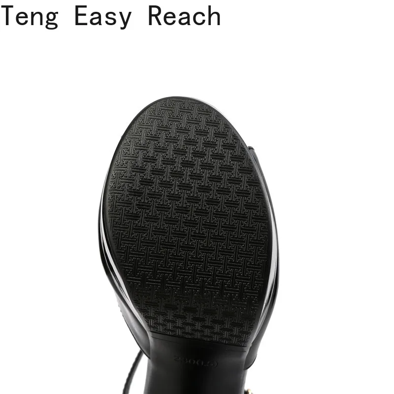 

2021 Womens Sexy Black Sandals High Heels Platform Gladiator Fish Mouth Sandals Party Wedding Shoes Female Heels Women 33-42