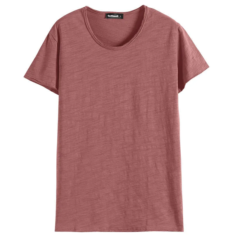 

2424-R- new men's trend mesh breathable casual T-shirt
