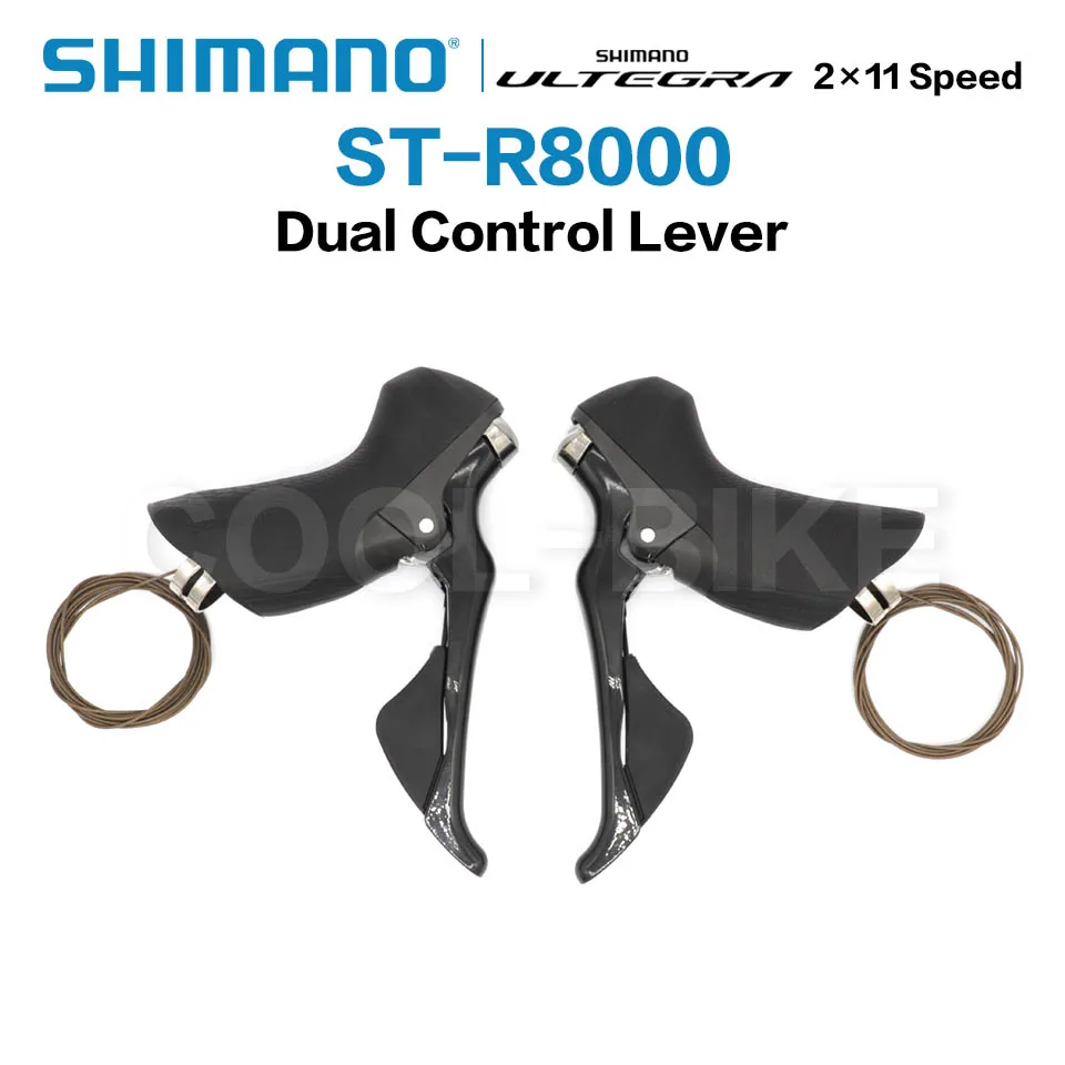 

SHIMANO ULTEGRA ST R8000 Dual Control Lever 2x11-Speed ULTEGRA R8000 Derailleur Road BIKE new 6800 Shifter 22s