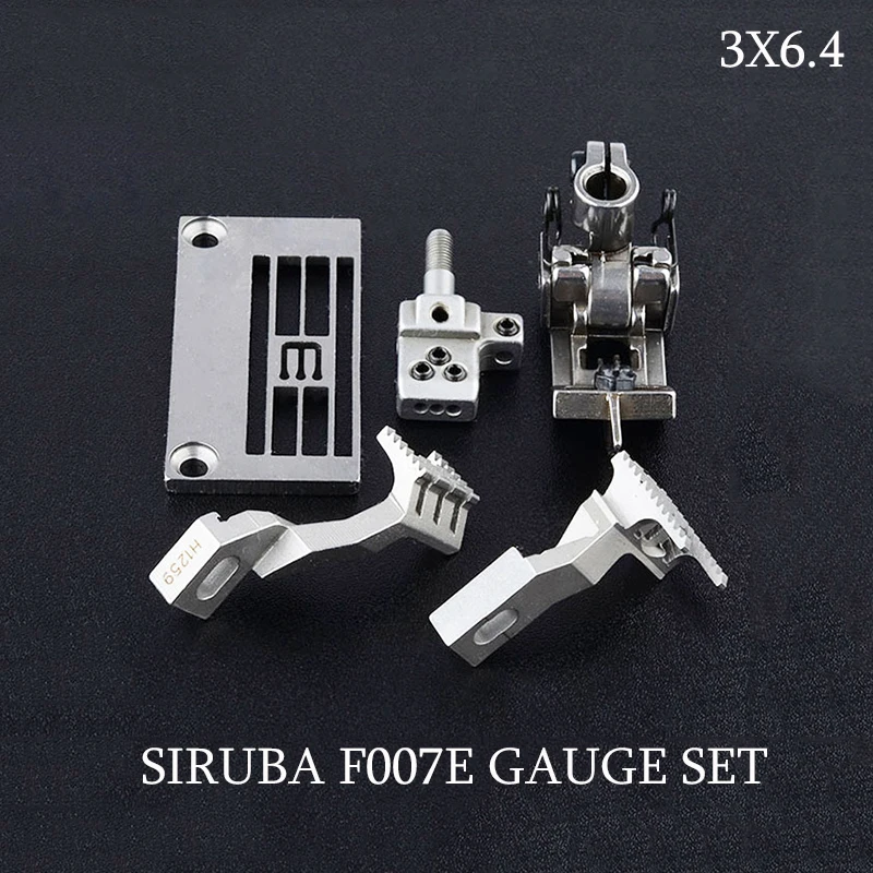 Прижимная лапка SIRUBA F007E набор для швейной машины 3X6.4 5 6 E1826/E1827 P1406/P1407 M4364 - купить по