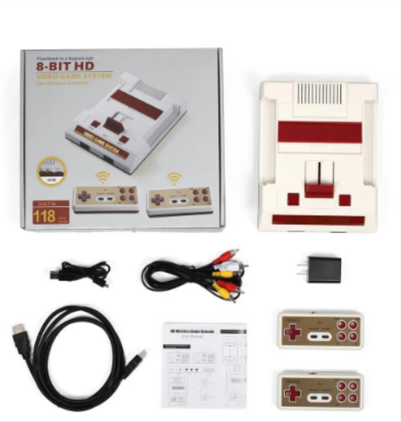 RS-3 118 HD+AV Games 8 Bit Retro Game Vidoe console wireless controller video game everdrive tv | Электроника