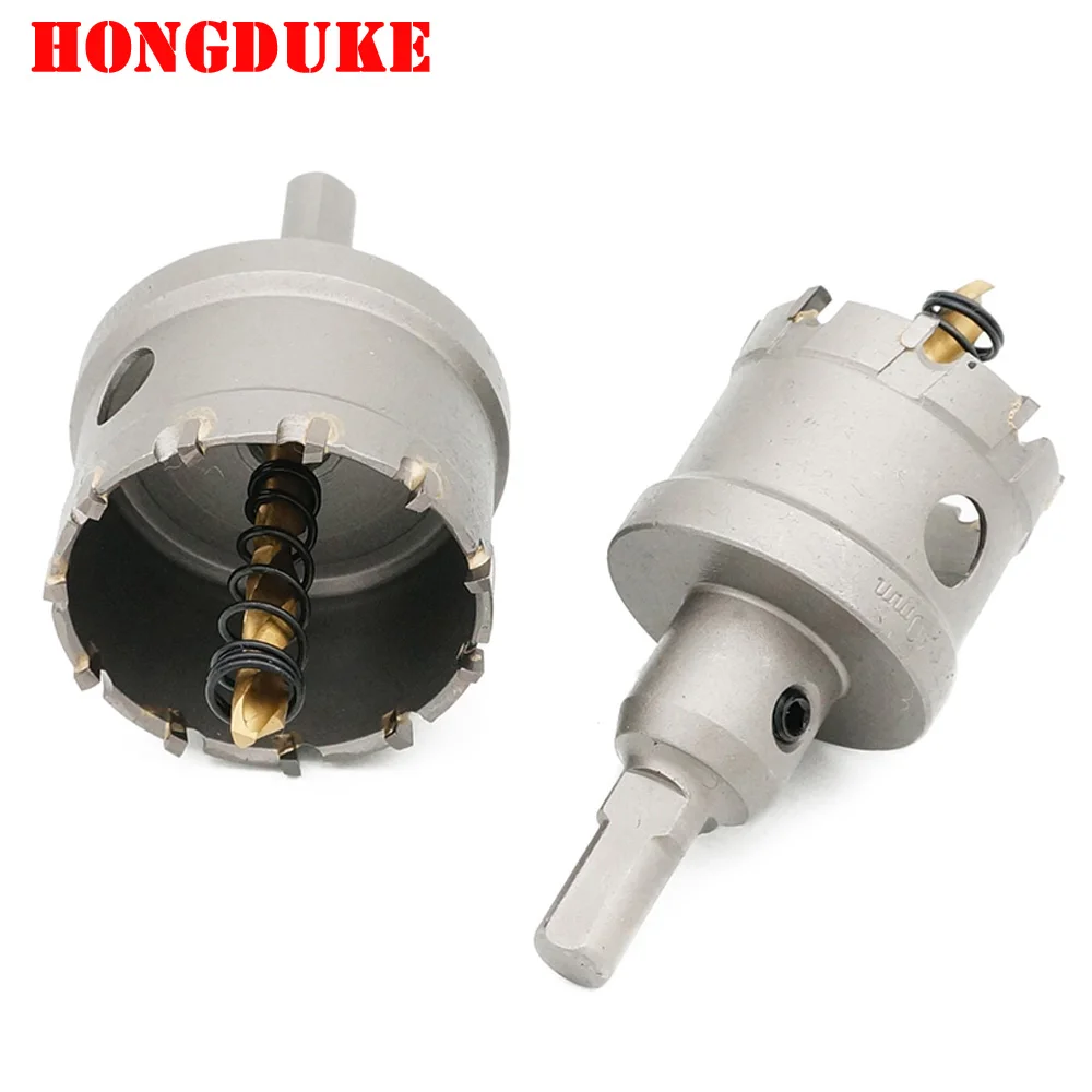 

14-60mm TCT Hole Saw Drill Bit Alloy Carbide Cobalt Steel Cutter Stainless Steel Plate Iron Metal Cutting Kit