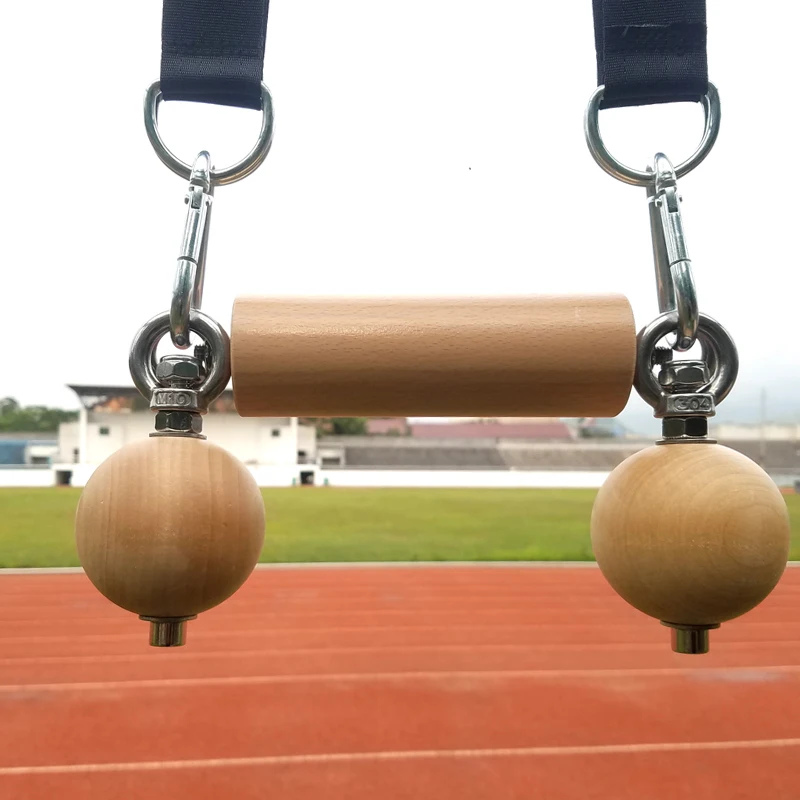 1 набор для спортзала подтягивающая рука деревянная ручка с ремешком Cannonball