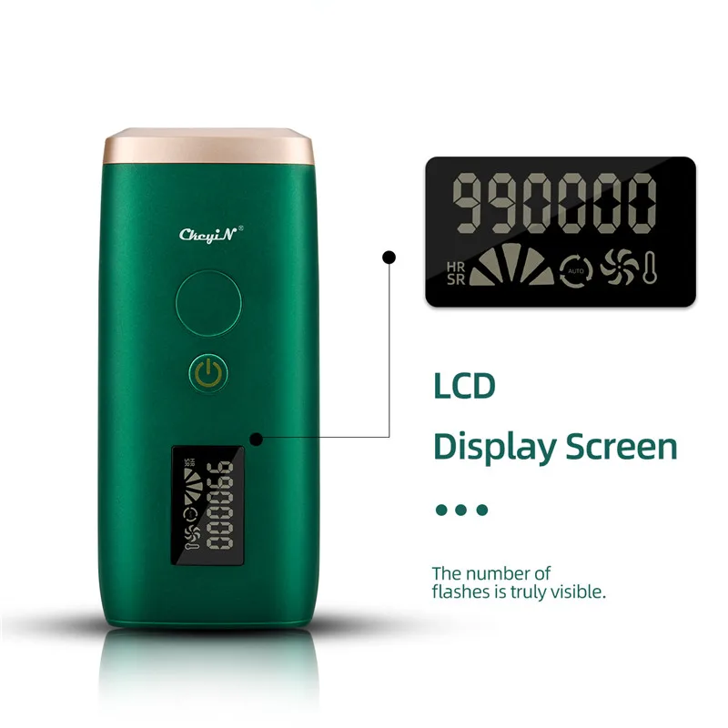 

990,000 Flash Electric Laser Epilator Ipl Hair Removal Machine Shaving Women Razor Lcd Display Depilator Depilador a Laser