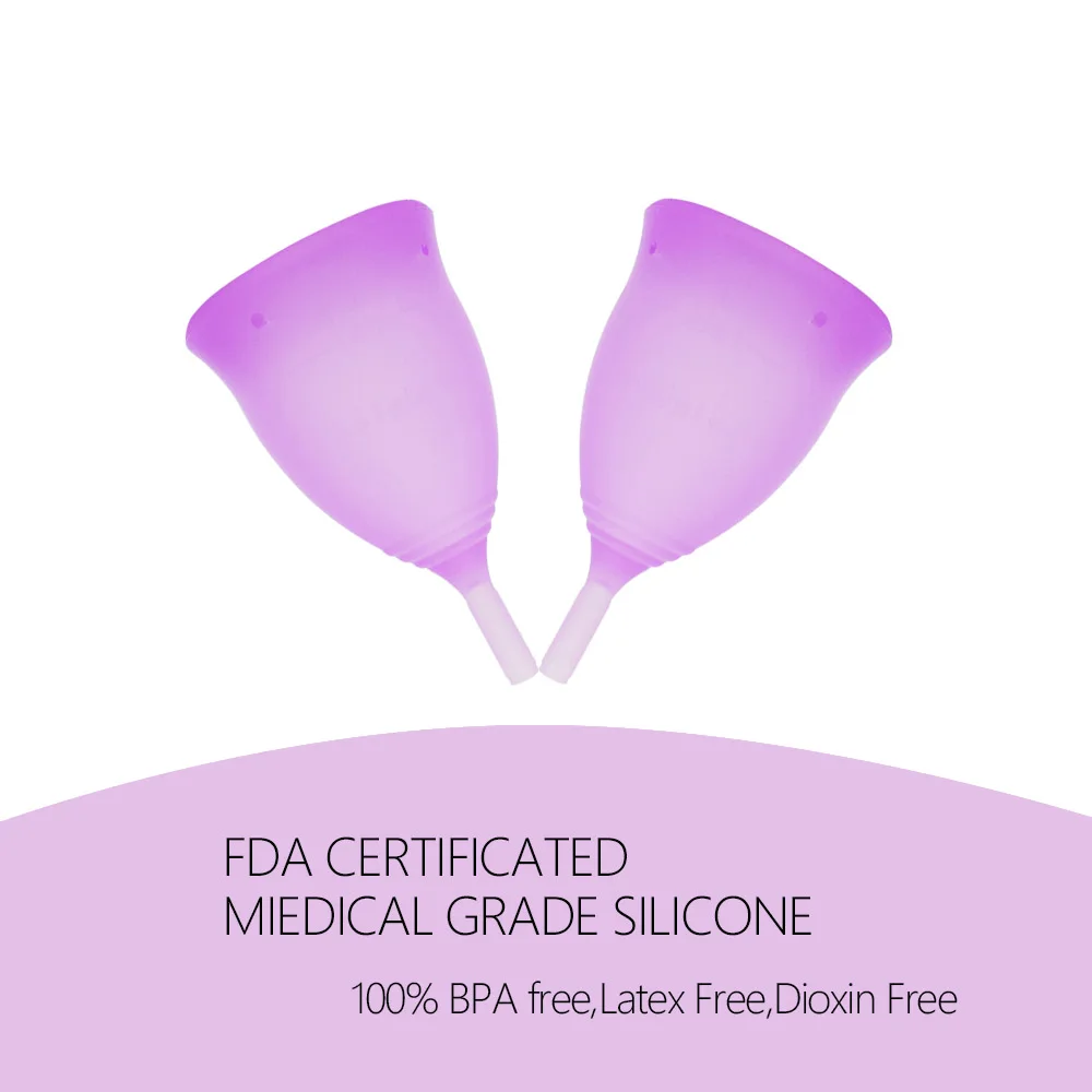 1 шт. медицинская силиконовая Мягкая менструальная чаша многоразовая чашка лучше