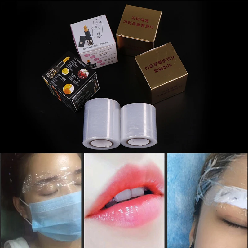 Пластиковая обертка для бровей с микроблейдингом Перманентный макияж