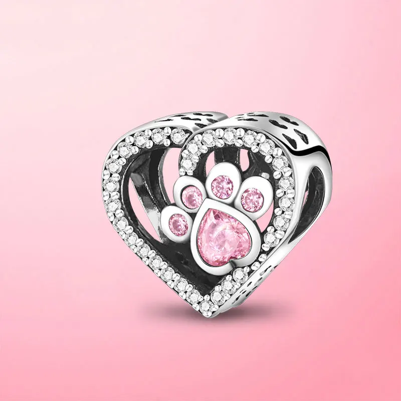 

Шарм-бусина для браслета Pandora, серебристого цвета