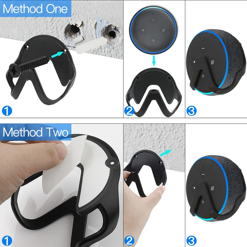 Розетка настенное крепление вешалка держатель кронштейн для эхо точка 3 го