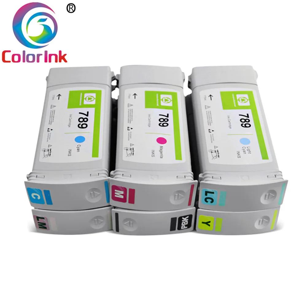 Цветные чернила для HP 789 сменный картридж CH615A с латексными чернилами принтера