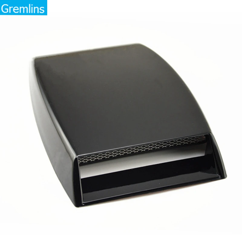 Free shipping Silver Universal Car decorative Air Flow Intake Scoop Turbo Bonnet Vent Cover hood | Автомобили и мотоциклы