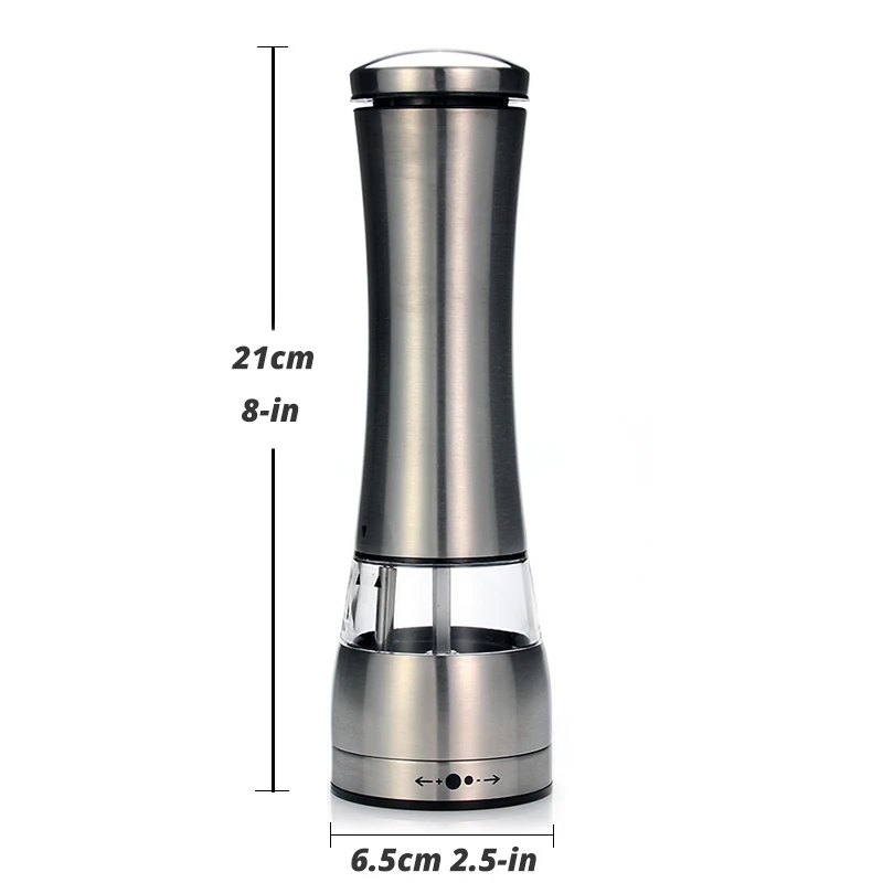 Домашняя электрическая мельница для перца западный ресторан на батарейках