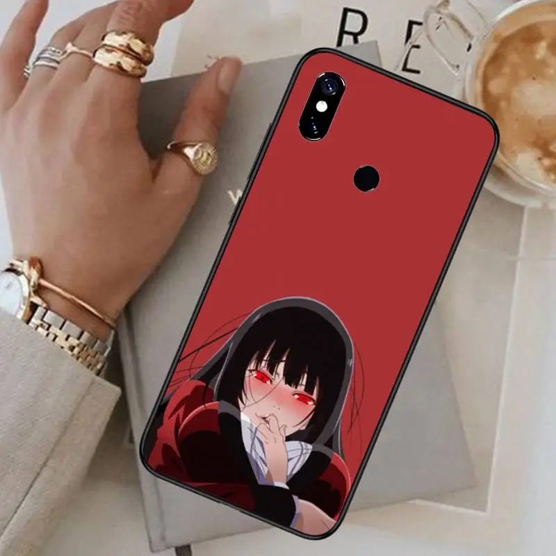 

Crazy Excitement Manga Kakegurui Phone Case For Xiaomi Redmi 7 8 9t a3Pro 9se k20 mi8 max3 lite 9 note 9s 10 pro