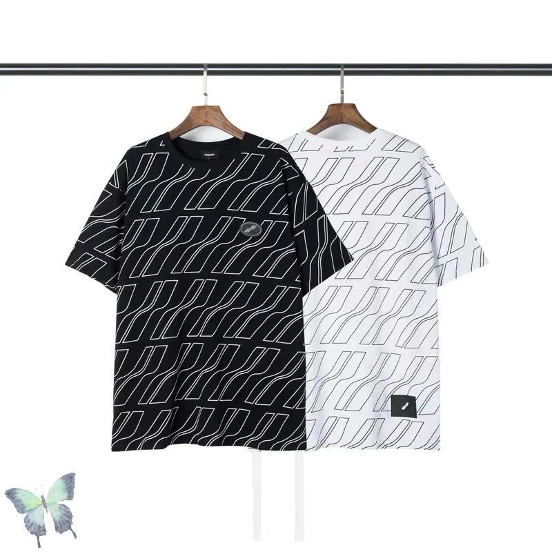 

Welldone Full Print T-shirt Summer Men Women Cotton Well Done T Shirt Full Print Reflective T-shirts We 11 Done