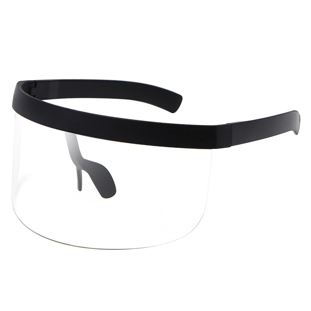 

Men Women Summer Outdoor Cycling Eye Shield Oversized Sunglasses Visor Anti Peeping Half Face Windproof Travel Sun Protection