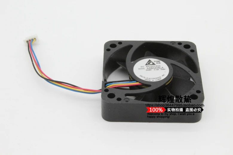 Delta Electronics ASB0405LA DC 5V 0.12A 40x40x10mm 4-wire Server Cooling Fan | Компьютеры и офис