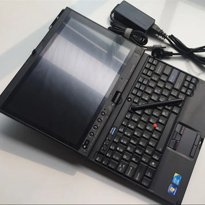 Бывший в употреблении компьютер авто диагностический ноутбук Thinkpad x201 планшет i7 4g