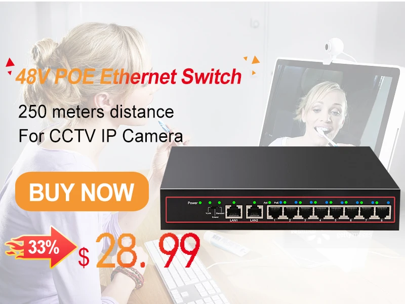 Профессиональный 16 Порты сетевой коммутатор Fast Ethernet LAN RJ45 Vlan коммутатор 10/100 Мбит/с usb хаб для настольных ПК с EU/адаптер для розеток американского стандарта