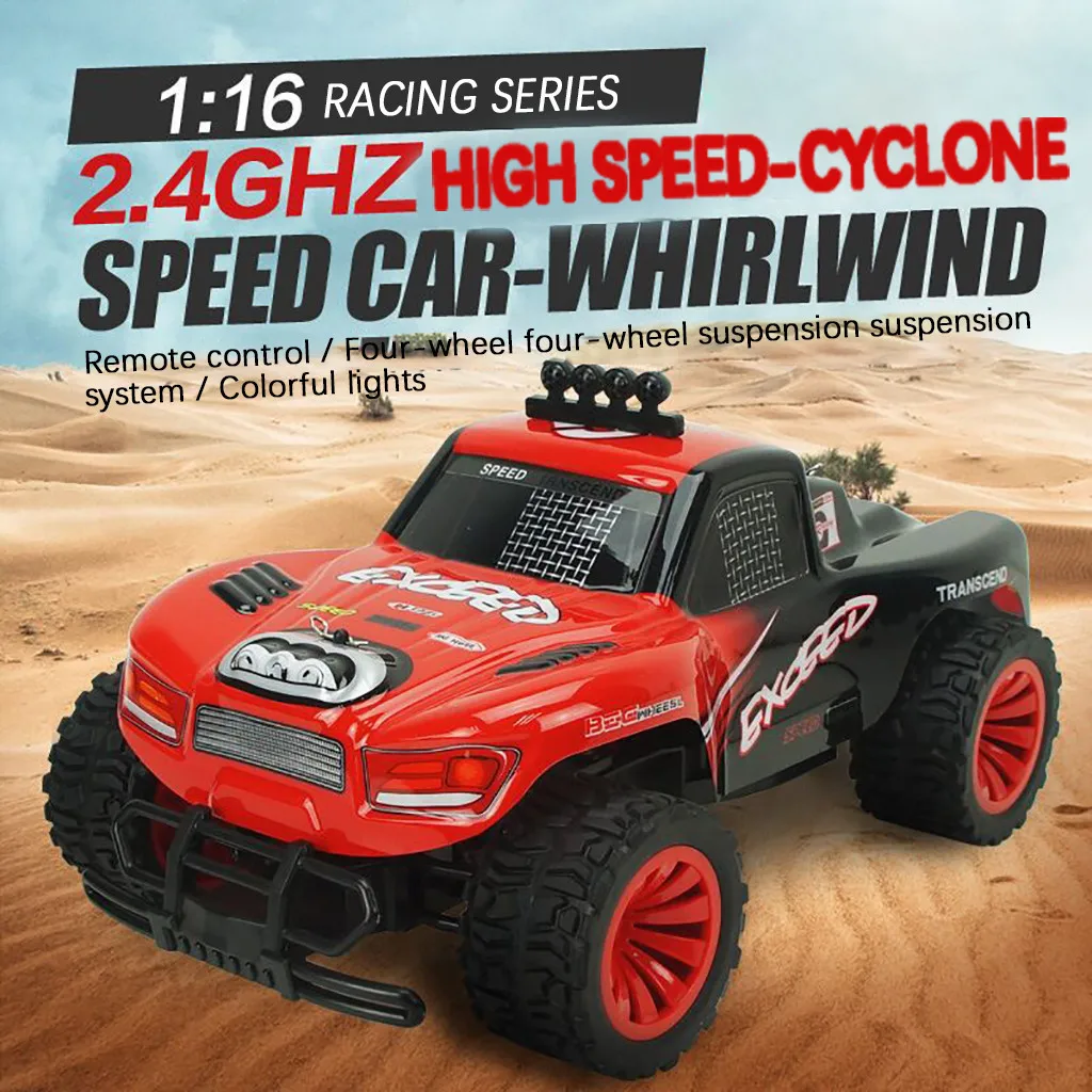 4WD RC M-onster грузовик внедорожник 2 4G дистанционное управление Buggy Crawler автомобиль