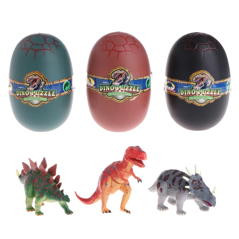

Colorful Dinosaur Eggs Hatching Growing Dinosaur Baubles Add Water Grow Funny
