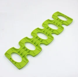 New Green Силиконовый Противоскользящий коврик для холодильника, пивные бутылки, банки, органайзер, держатель, экономия места, инструмент для укладки, кухонный Органайзер, инструменты - Цвет: New Green
