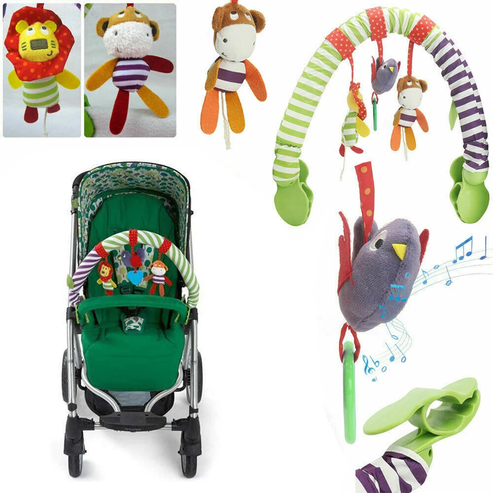 Детские погремушки для кроватки аксессуары коляски подвесные плюшевые куклы