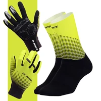 full finger cycling gloves cycling socks set men women touch screen outdoor sport fishing bicycle mtb bike gloves sock set