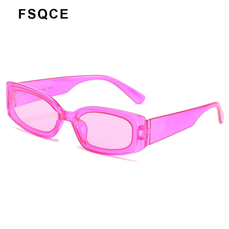 Солнцезащитные очки женские FSQCE кошачий глаз винтажные красные в стиле ретро