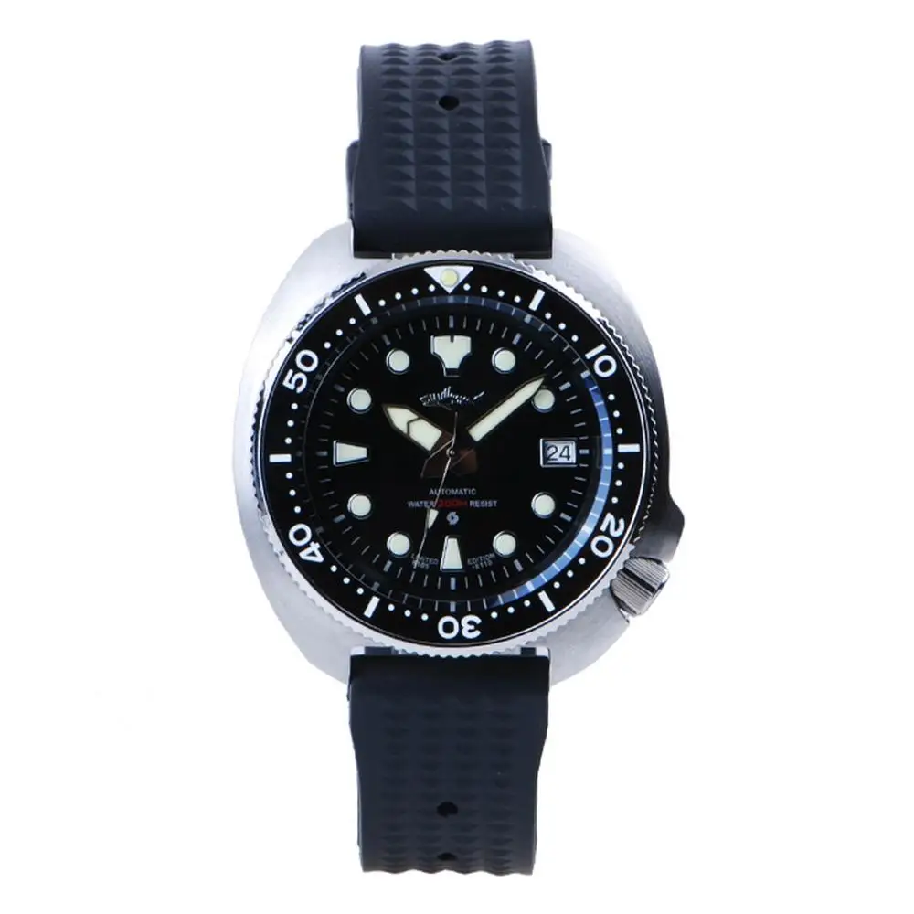 Мужские наручные часы HEIMDALLR для дайвинга мужские автоматические механические