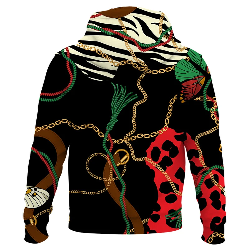 Роскошные толстовки с 3D принтом для мужчин и женщин детский Модный пуловер
