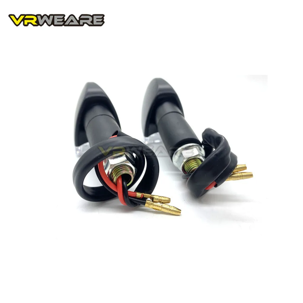 

2Pcs 18 bulbs LED Heart shape Motorcycle Signal Light Indicator Flasher Turn Brake Lamp Lighting Light Flicker Bendable