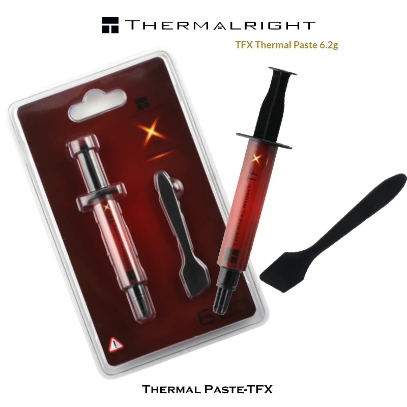 thermalright thermal paste tfx 14 3wm k non conductive for cpu gpu cooler laptopsnotebookcomputer grease high conduction free global shipping