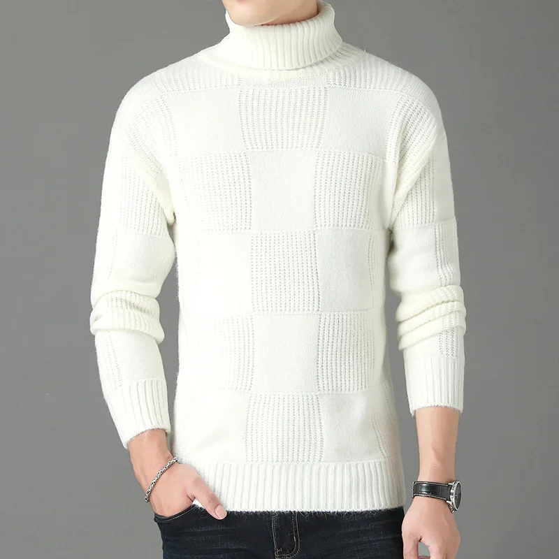 2021 Мужской осенне зимний новый стиль с длинными рукавами Модный повседневный