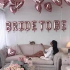 9 шт., фольгированные шарики для надписи Bride To Be