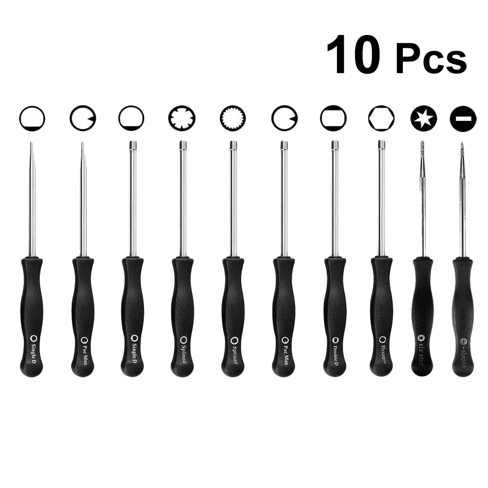 10 шт. Регулировочная отвертка для карбюратора набор мульти головок Настройка