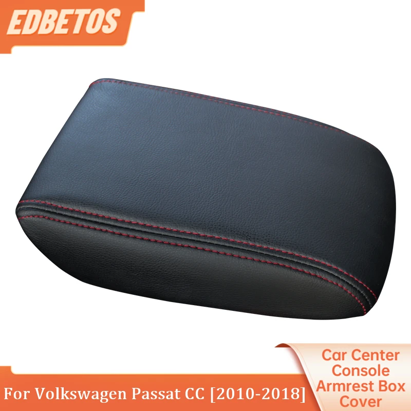 

Interior Leather Increase Pad For Volkswagen VW Passat CC 2010 - 2018 Armrest Box Pad Mat Soft Car Accessories Car-Styling