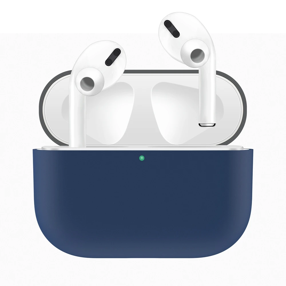 Для Apple AirPods Pro Чехол силиконовый Bluetooth беспроводной TWS наушники защитный чехол для Air Pods Pro чехол противоударный