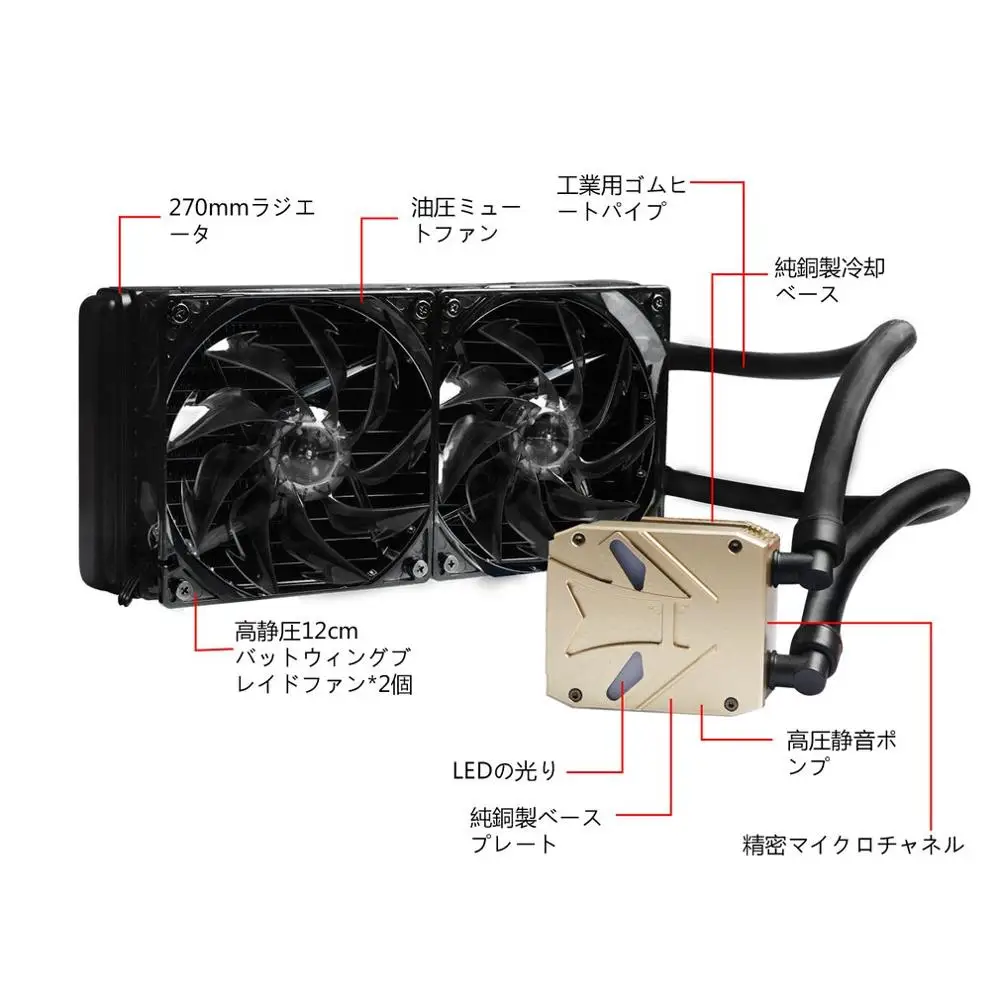 LESHP демпфирующий резиновый коврик светодиодный вентилятор двойной шар долгий