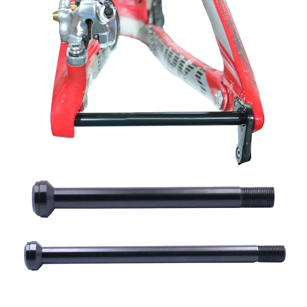 

Bicycle Front Hubs Tube Shaft MTB Road Bike Quick Release Thru Axle Hub Skewers 148/100x12mm Aluminum Alloy Bike Accessories