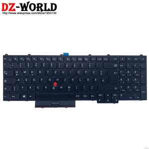 new original de german keyboard for lenovo thinkpad p50 p70 p51 p71 laptop 00pa341 00pa355 free global shipping