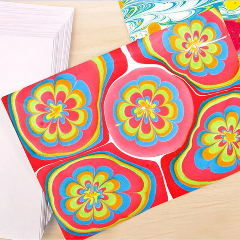 Набор для рисования с гидрографическим рисунком набор инструментов водой