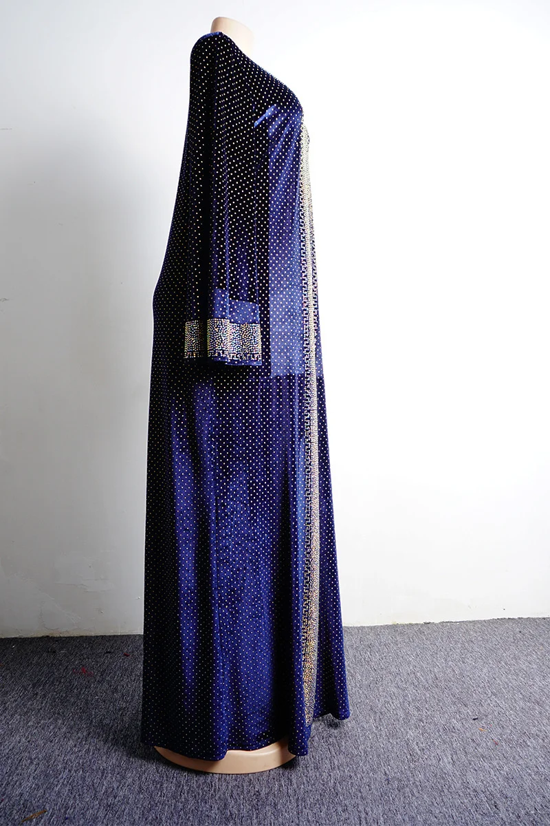 

Африканский стиль Дашики Женская мода для глажки Свободное длинное платье свободного размера