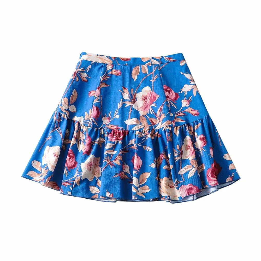 

Skirts Womens 20212021 Summer Women's Printed Flared Printed Short Skirt Skirt Pleated Skirt Skirt AliExpress Wholesale
