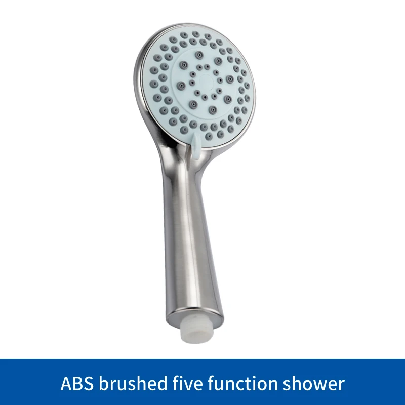 ABS Hand Shower Only Ванная комната раздвижной Душ регулируемая высота современный стиль многофункциональный матовый комплект для ручного душа - Цвет: ABS Hand Shower Only