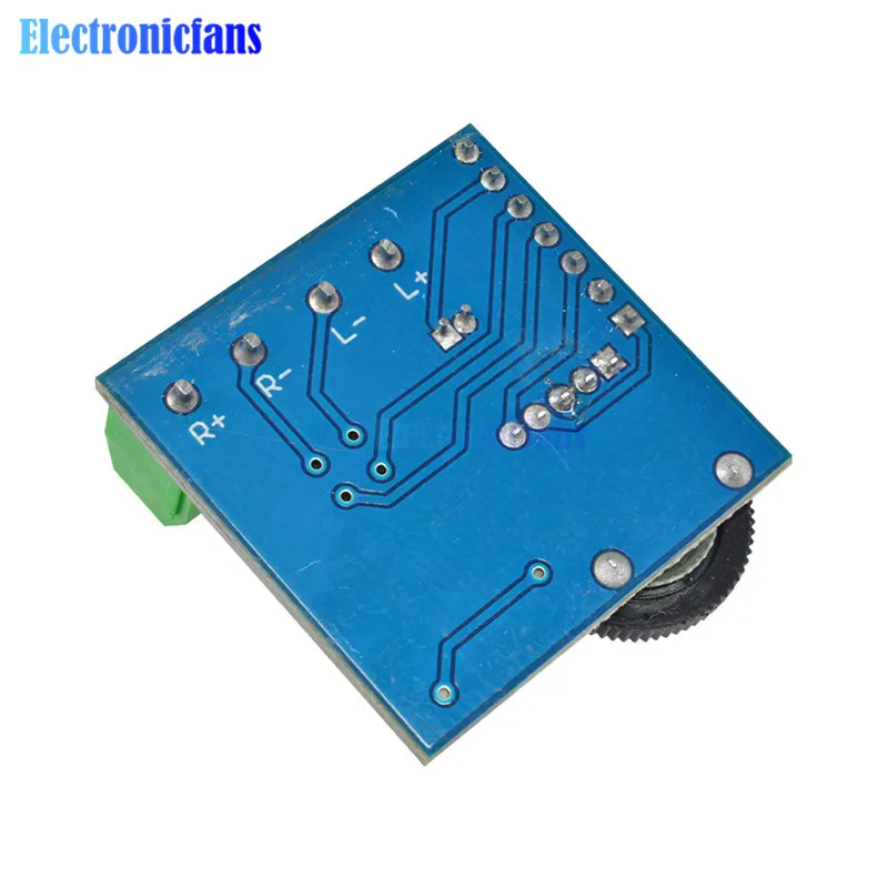 Мини усилитель звука PAM8403 регулировка громкости 3 Вт * 2 стерео без филе класс D