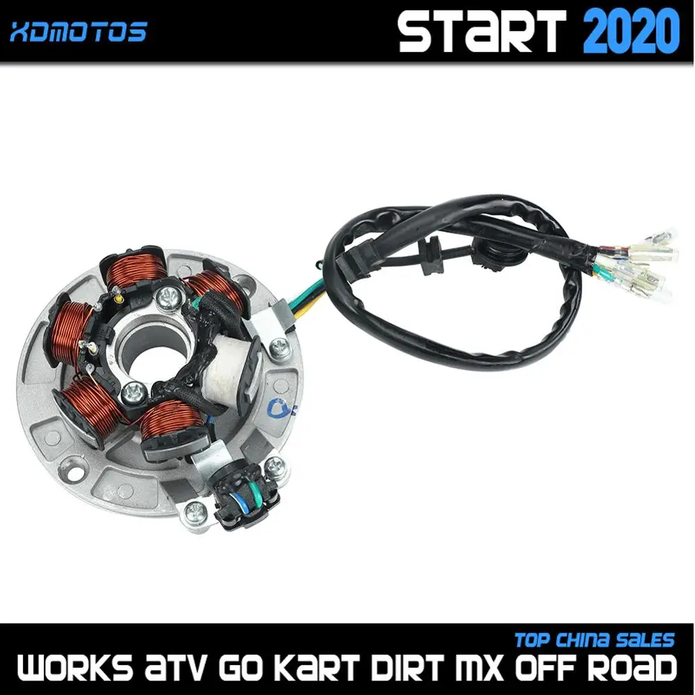 LF140 двигатель зажигания магнит статор магнитный маховик комплект для Lifan 140 140cc