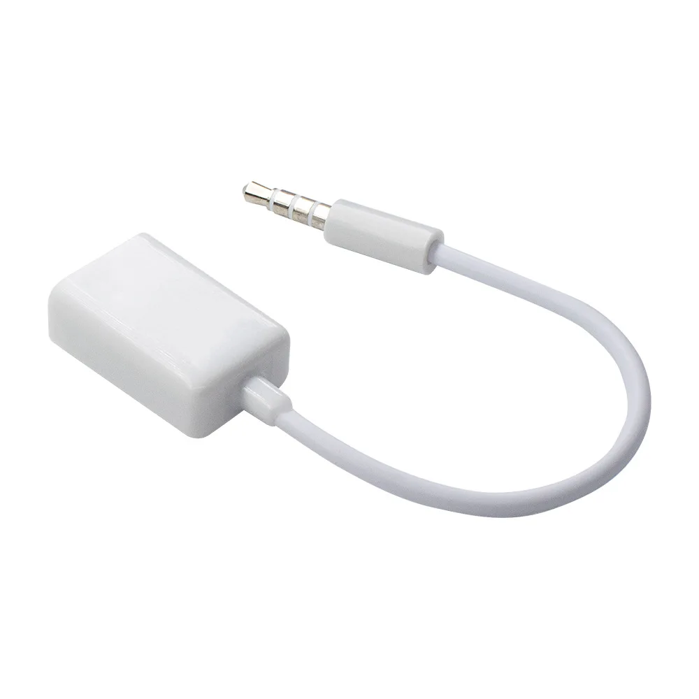 USB мама 3 5 мм аудио AUX кабель штекер к порту вставка U диск Автомобильный MP3