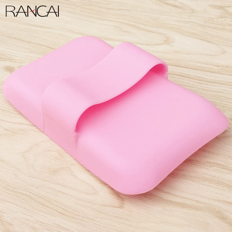 RANCAI 1 шт Силиконовая щетка чистящее средство мыло в форме тарелки косметическое