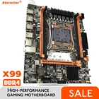 Материнская плата Atermiter X99 D4, версии 3,0, NVME M.2 SSD, поддержка памяти DDR4, REG ECC и процессора Inter Xeon E5 V3 V4