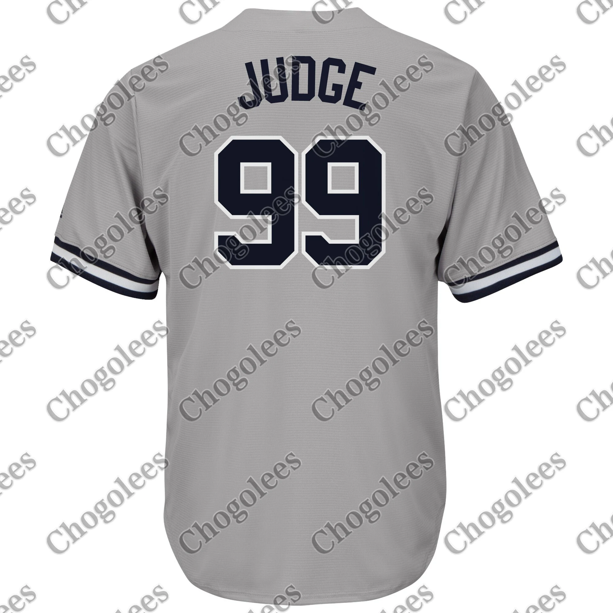 

Camisa de beisebol aaron juiz nova iorque majestoso grande e alto jogador jrsei-cinza base legal jersey baseball